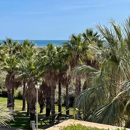 Segunda Planta Vista Jardin Y Marismas En Jardines De Isla Canela Zewnętrze zdjęcie